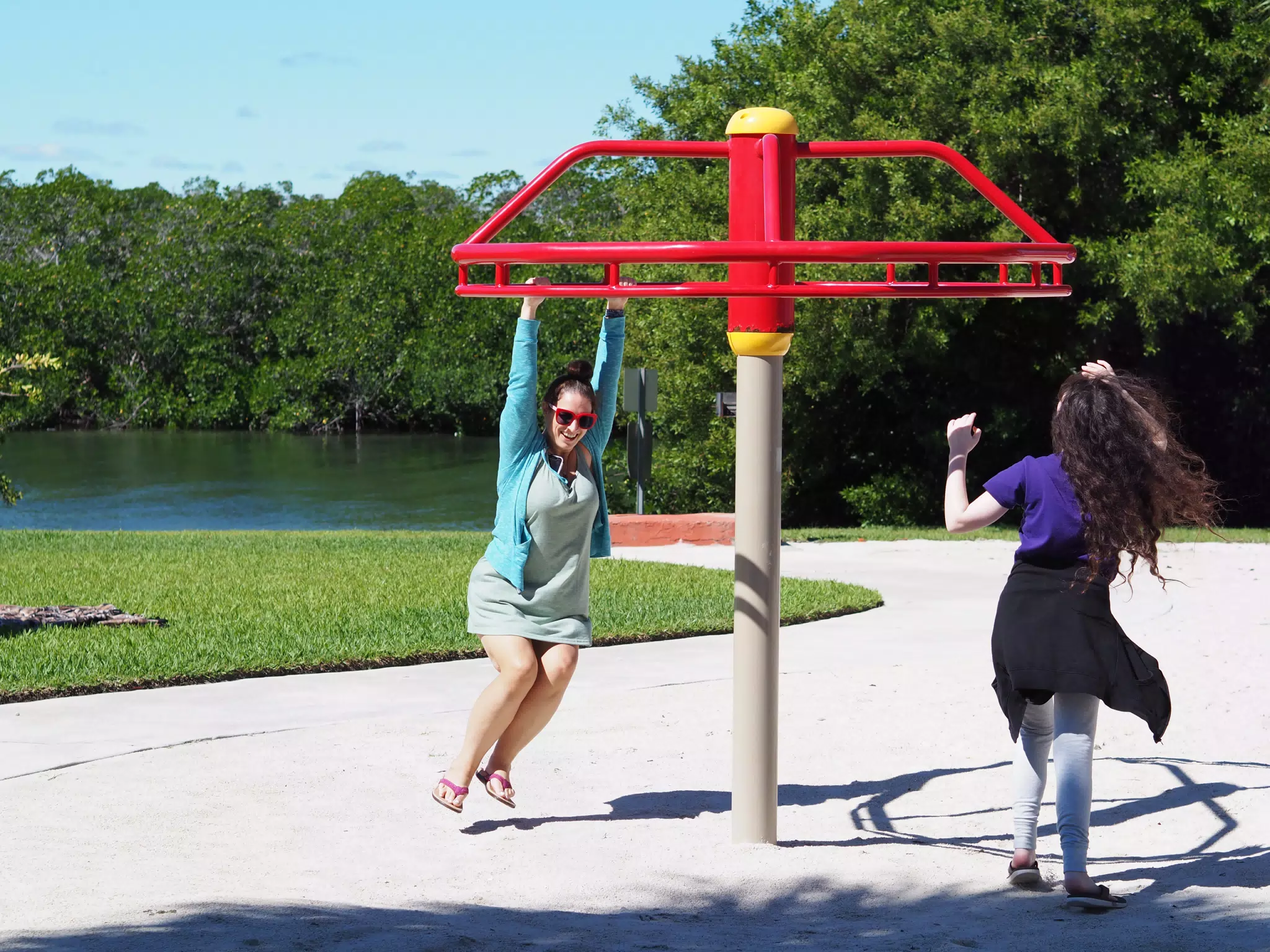 Dominica on Playground in the Florida Keys