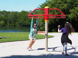 Dominica on Playground in the Florida Keys
