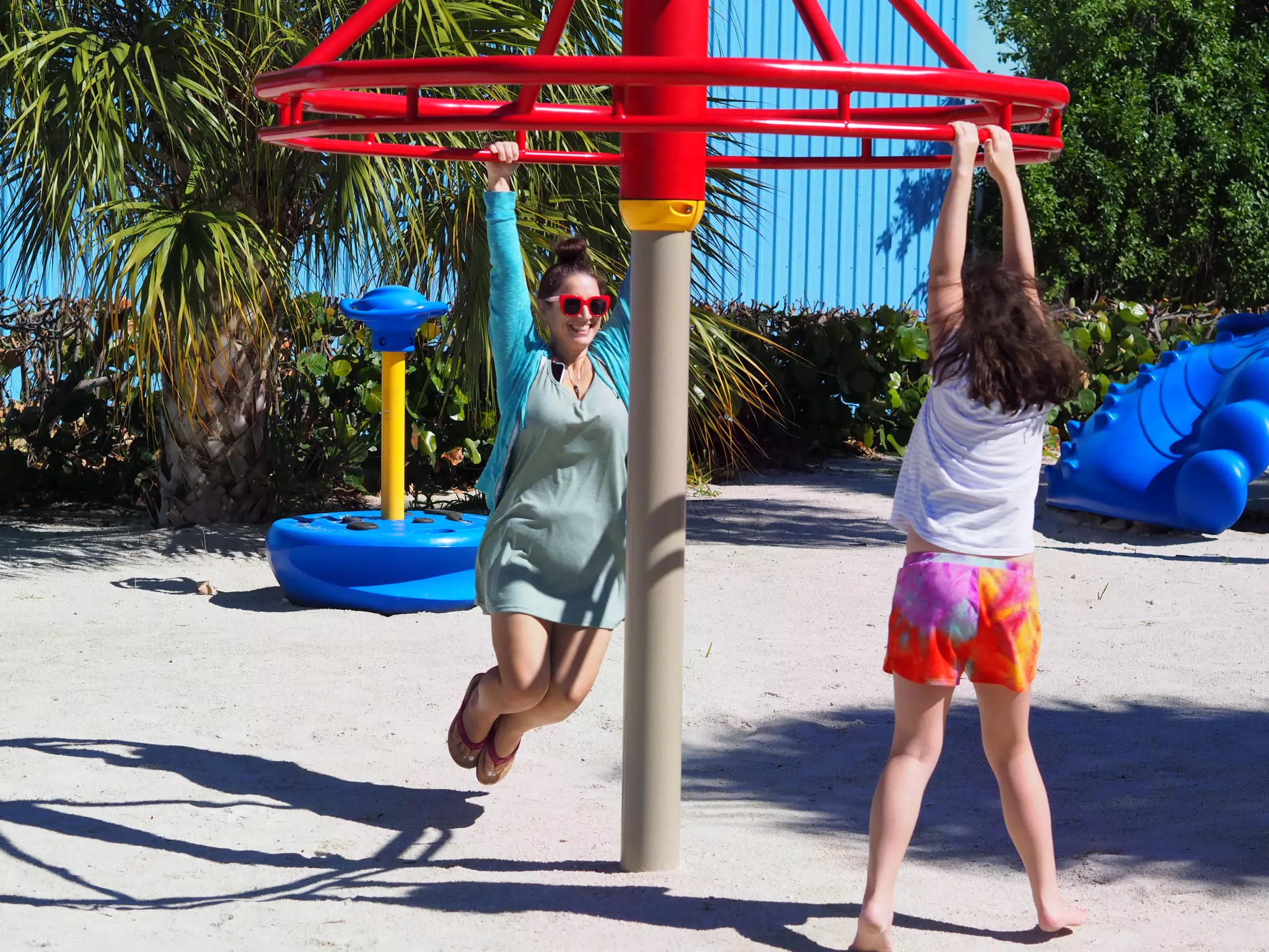 Dominica on the Playground in the Florida Keys