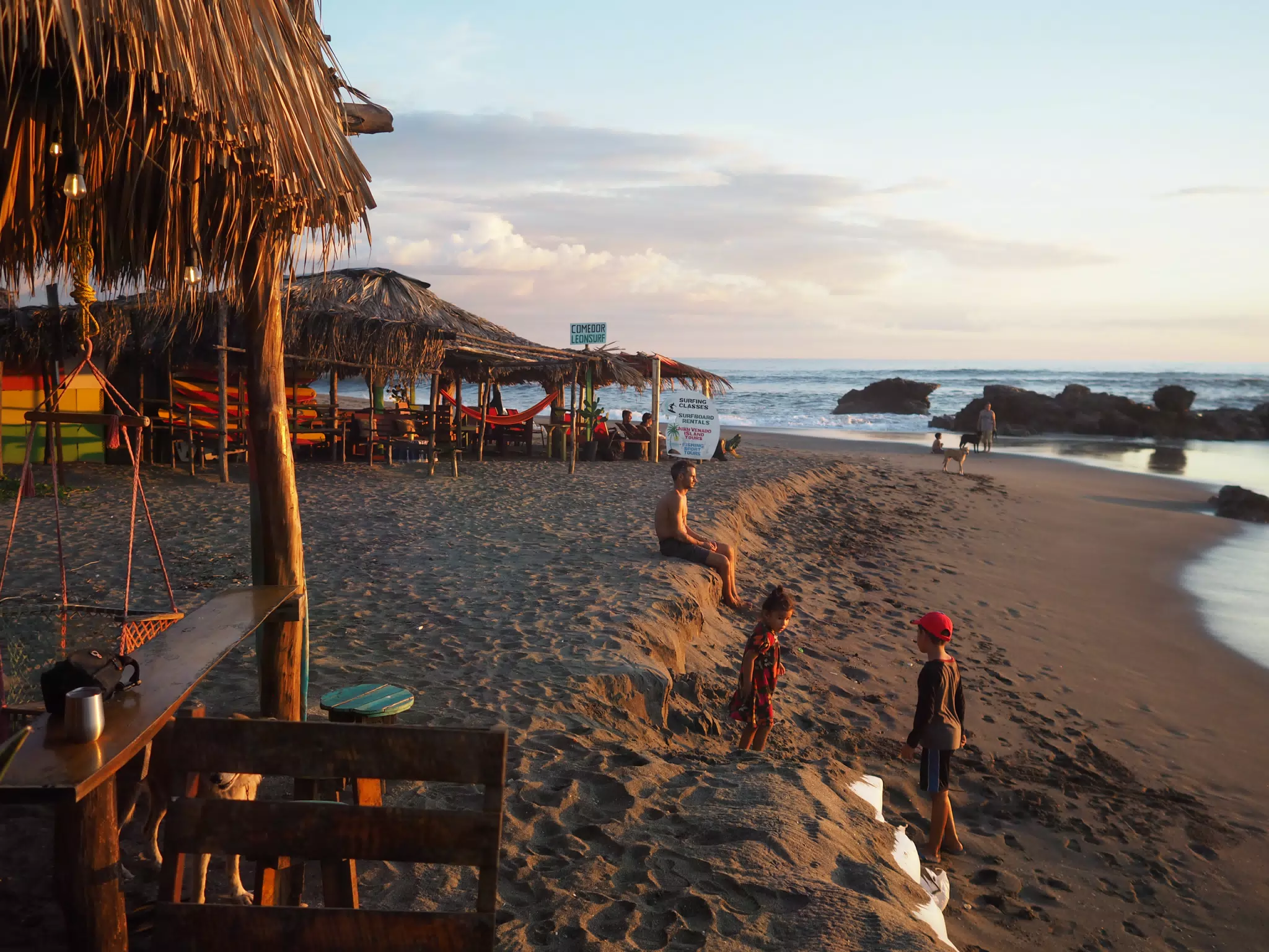 Beach Erosion from High Tide in Las Penitas