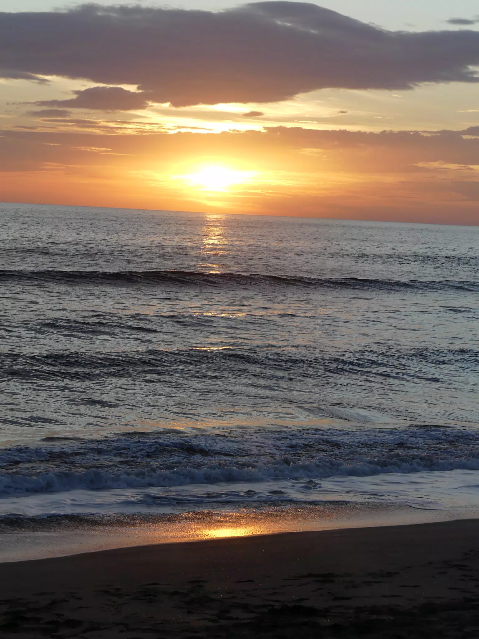 Pacific Sunset in Las Penitas Nicaragua