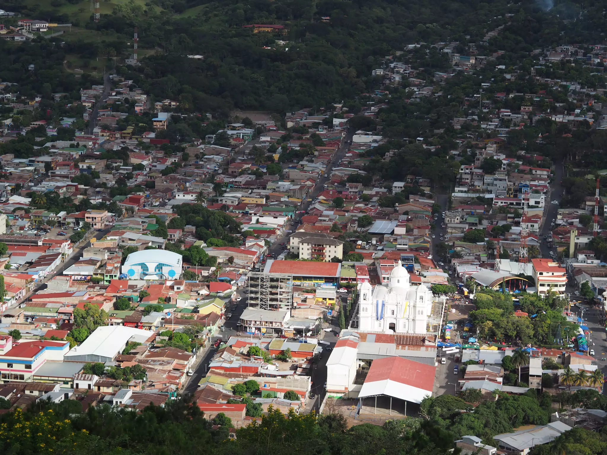 Downtown Matagalpa Nicaragua