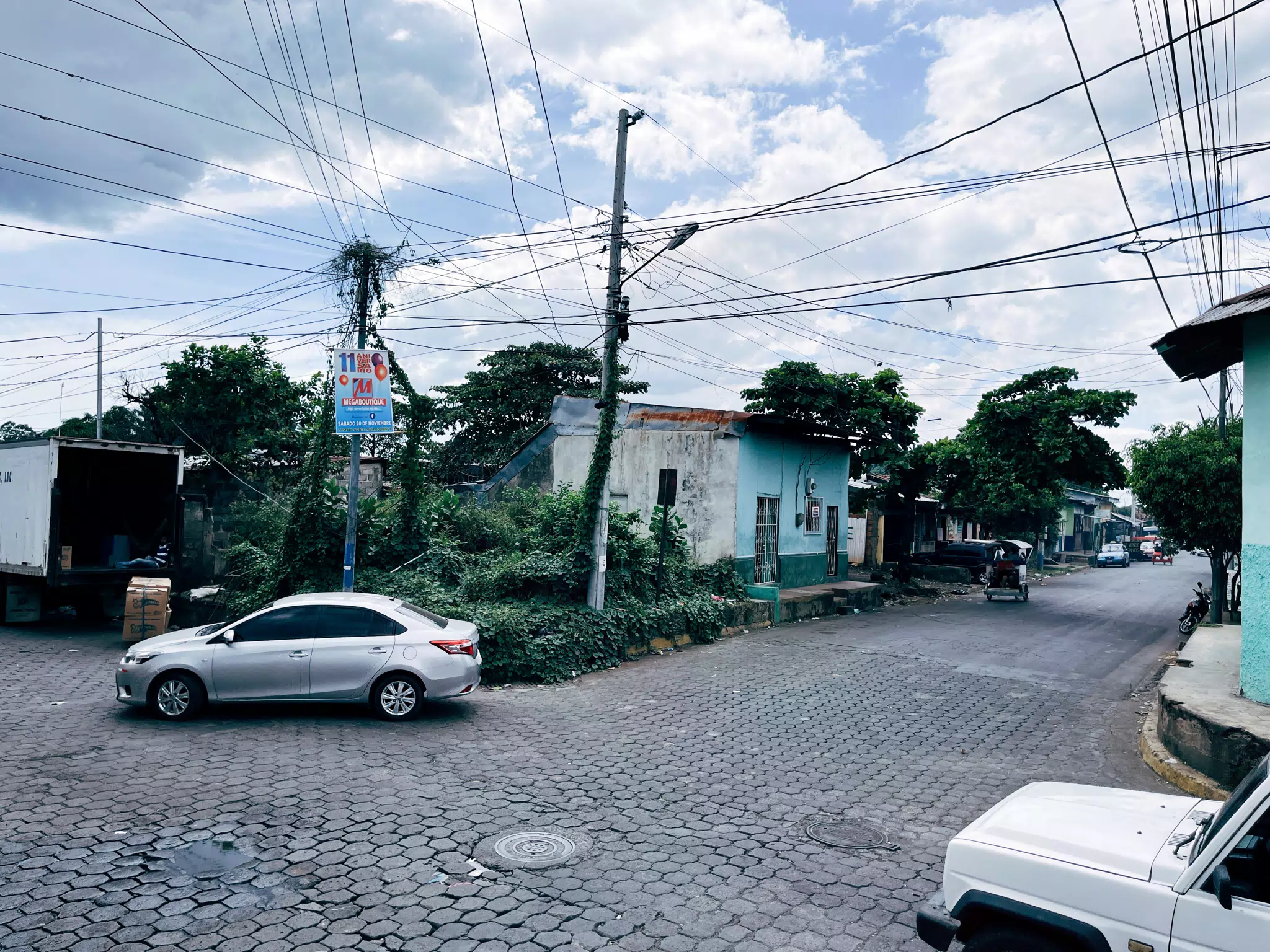 Street Corner in Leon, Nicaragua