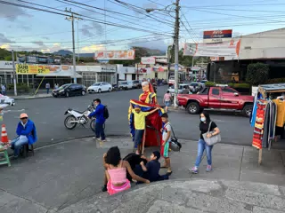 Street Performers in Matagalpa
