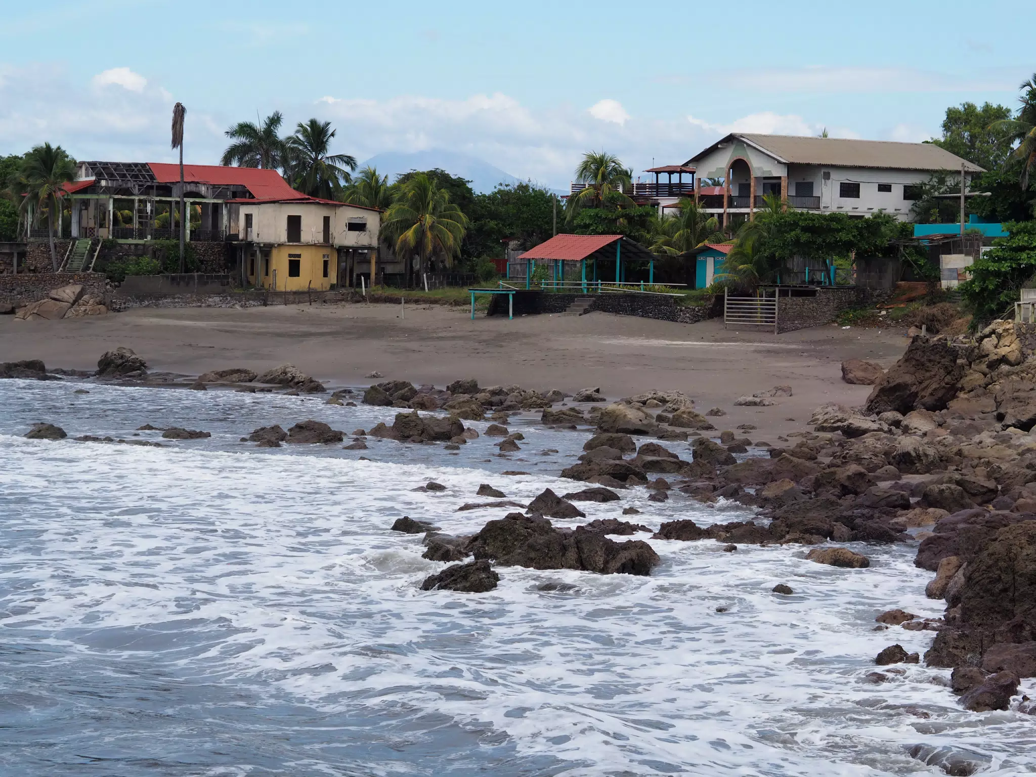 Houses Near the Poneloya Malecon