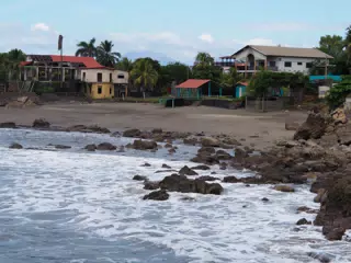 Houses Near the Poneloya Malecon