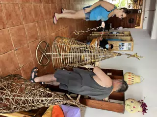 Decorating the Christmas Tree in Nicaragua