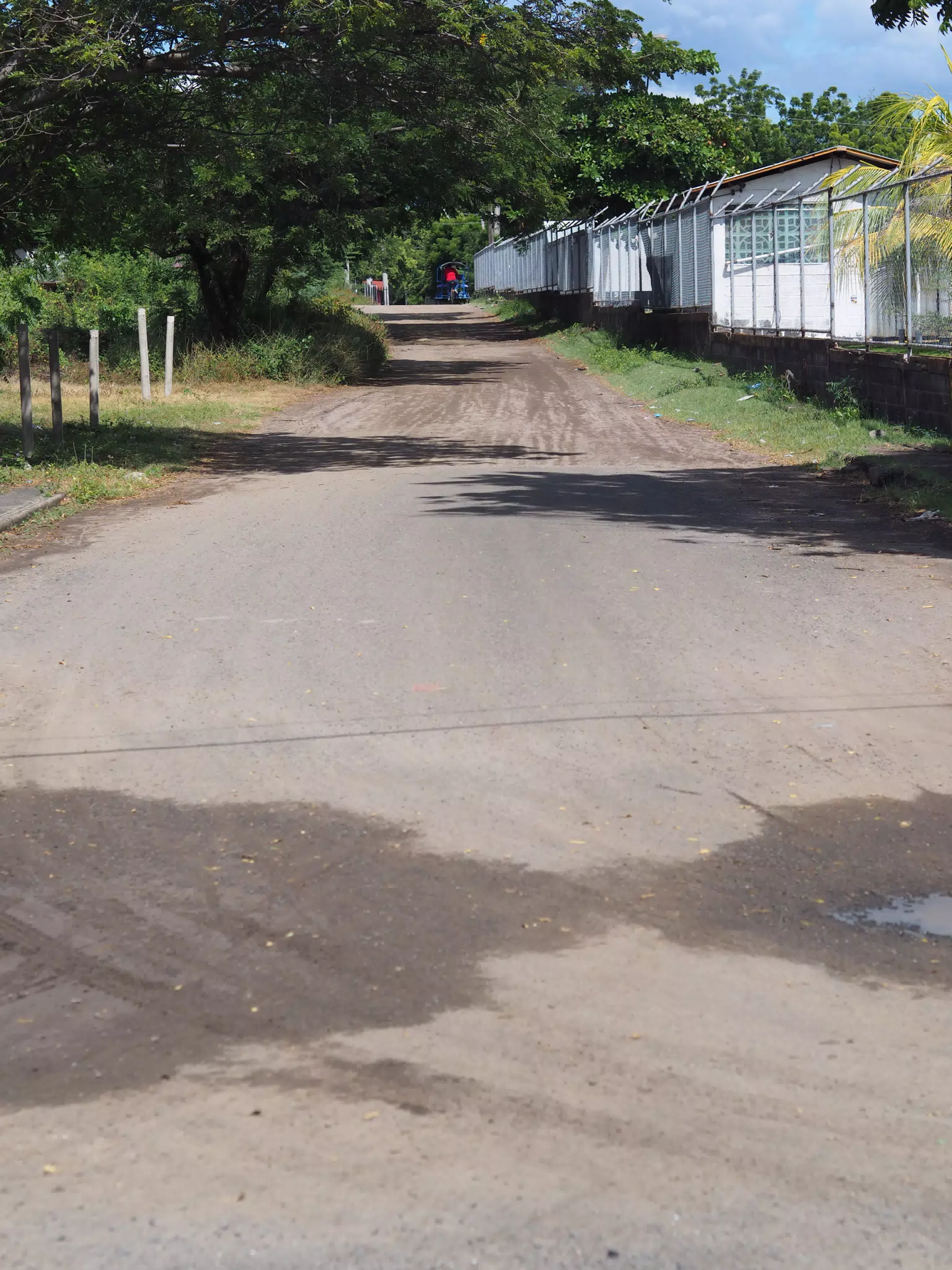 Main Road to Barrio in Las Penitas