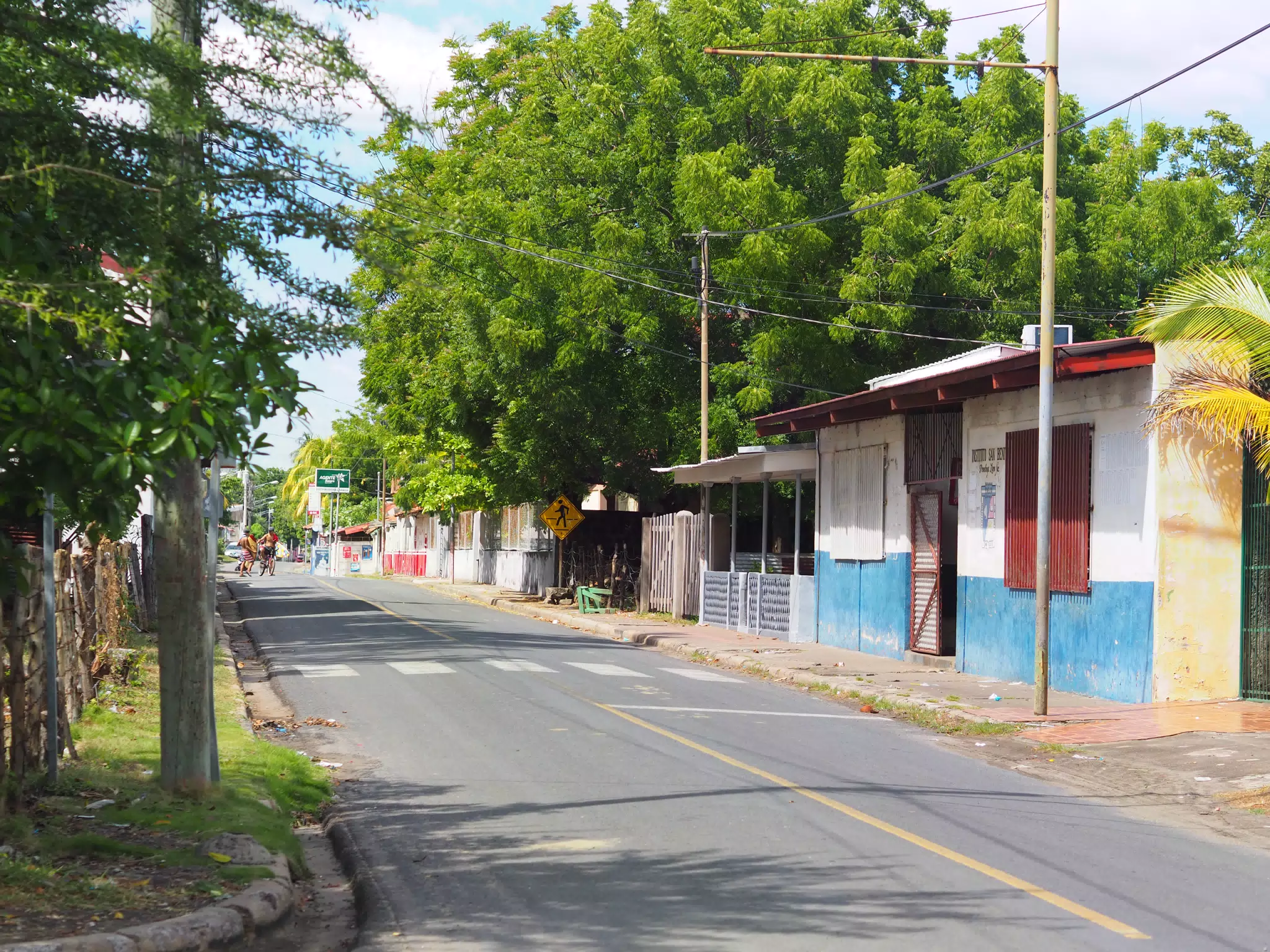 Downtown Poneloya Main Street
