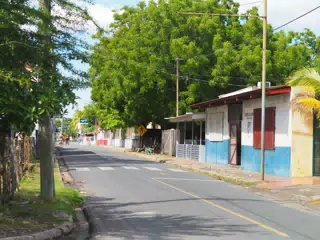 Downtown Poneloya Main Street