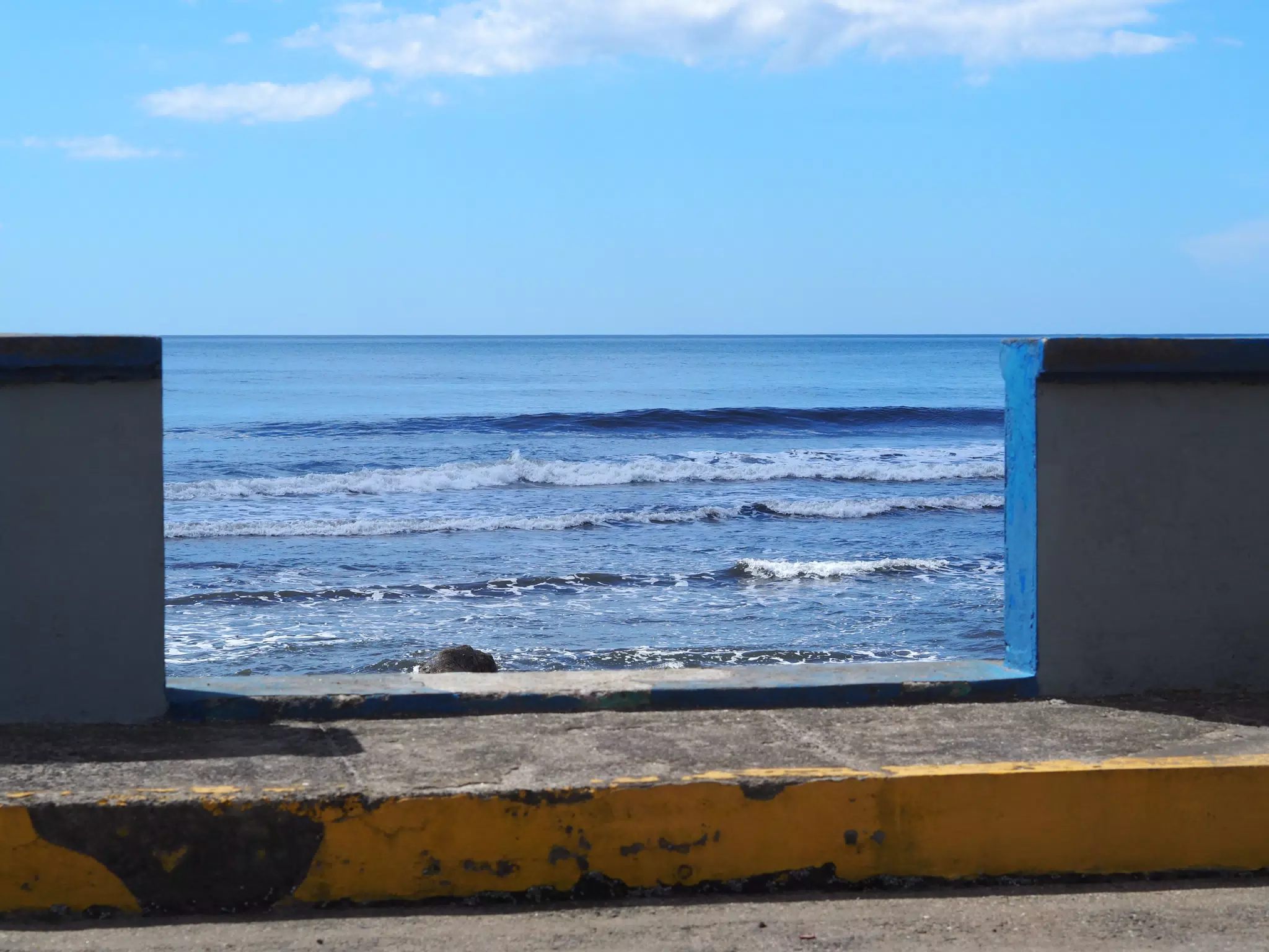Pacific Ocean from the Poneloya Malecon