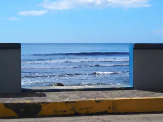 Pacific Ocean from the Poneloya Malecon