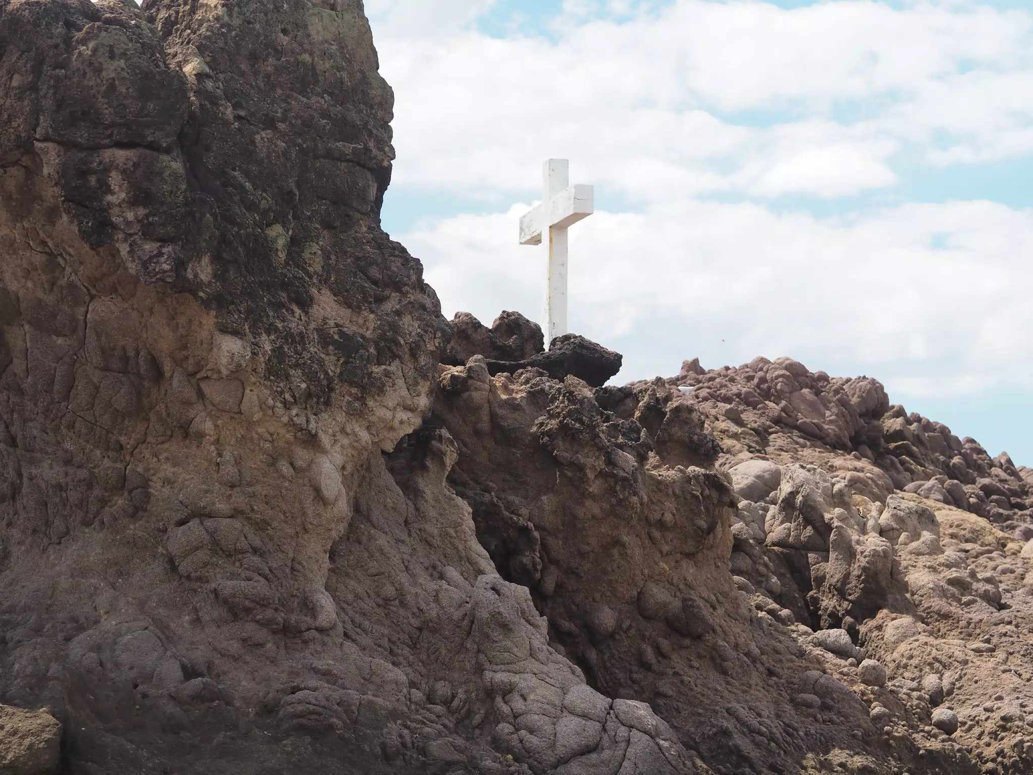Poneloya Cross on the Rocks