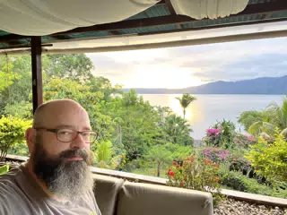 Selfie at Laguna de Apoyo