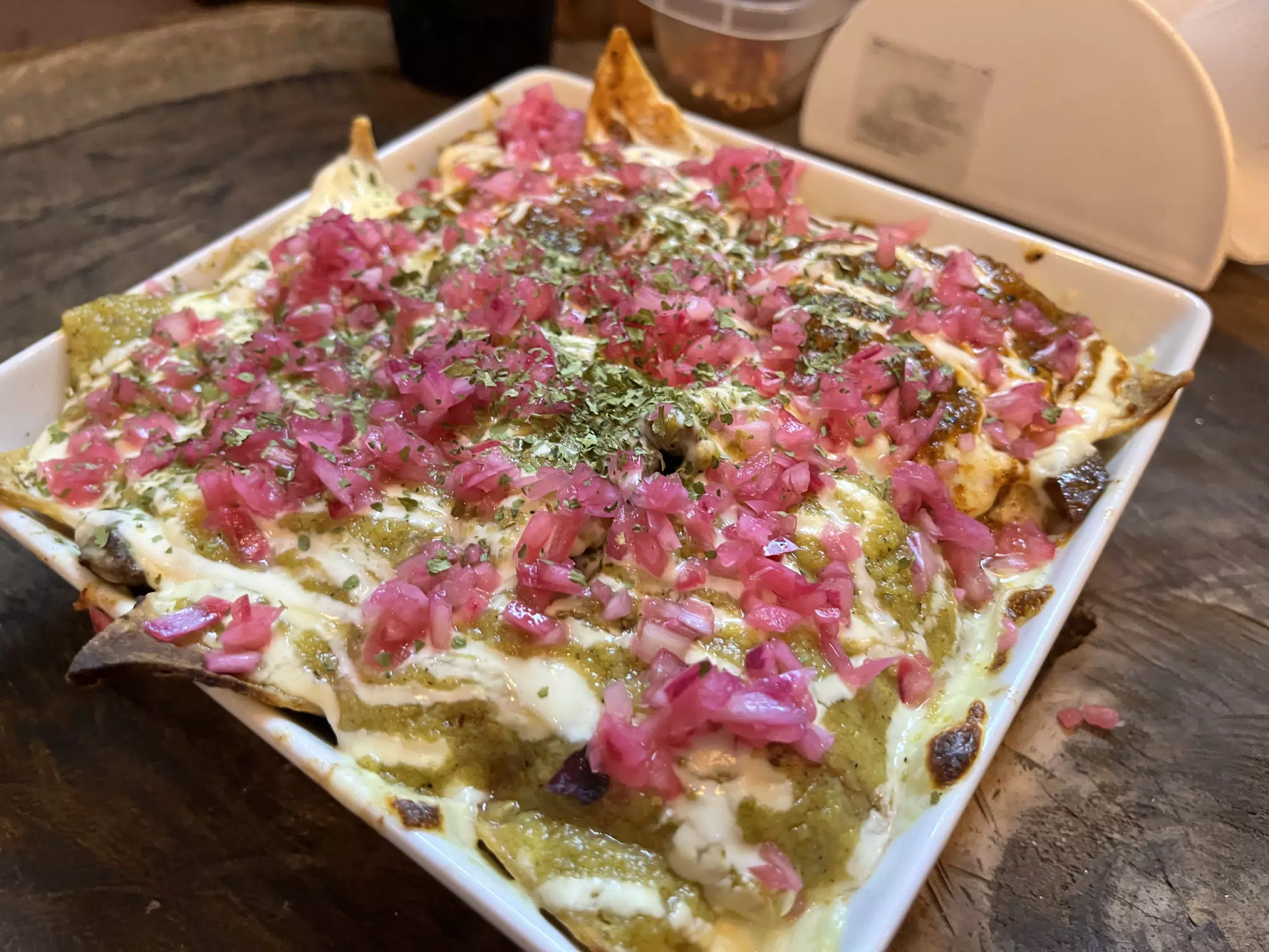 Beef Nacho Dish at El Paramo in Jinotepe