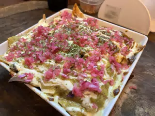 Beef Nacho Dish at El Paramo in Jinotepe