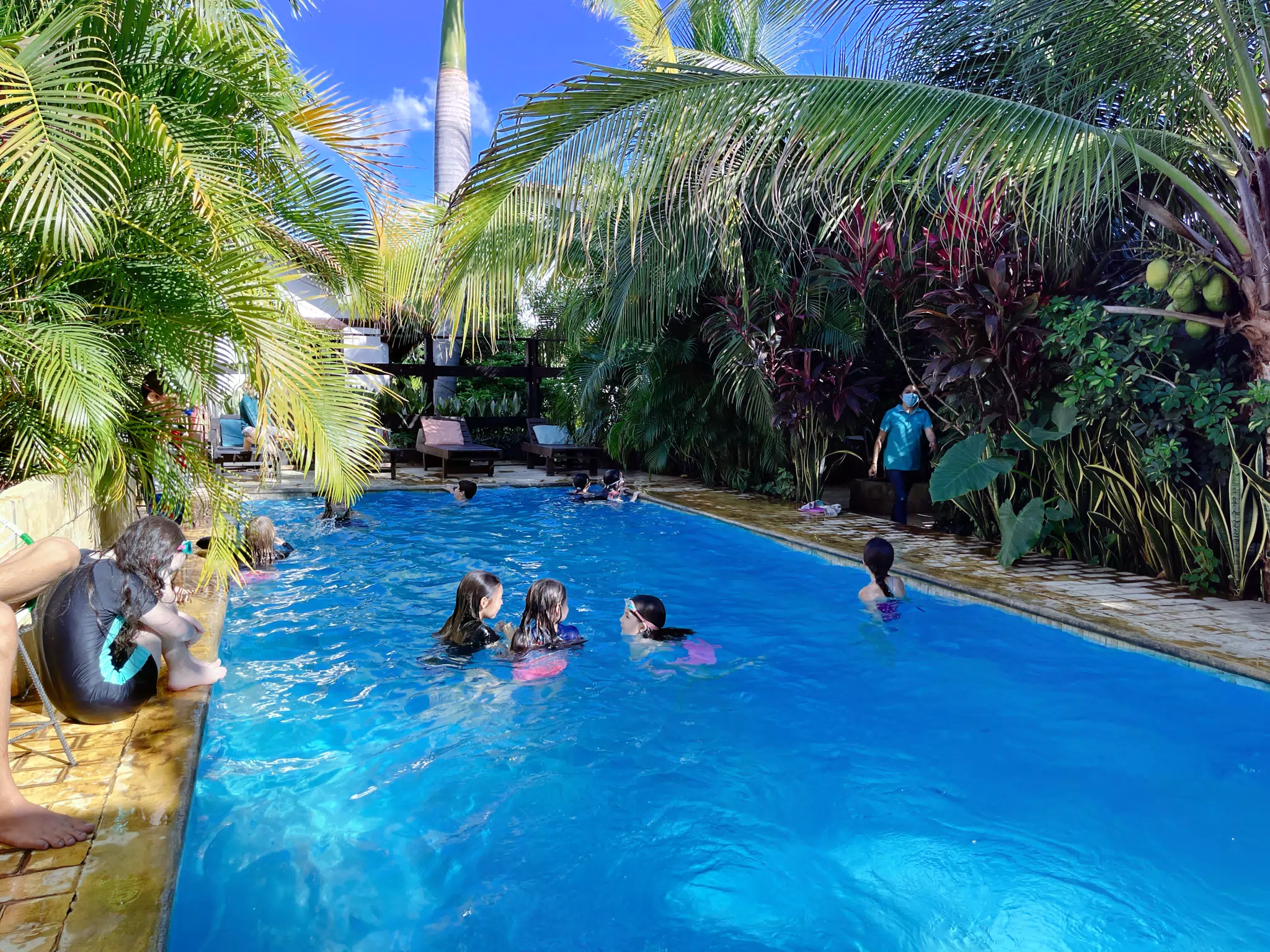 Pool at Cococalala in Leon, Nicaragua