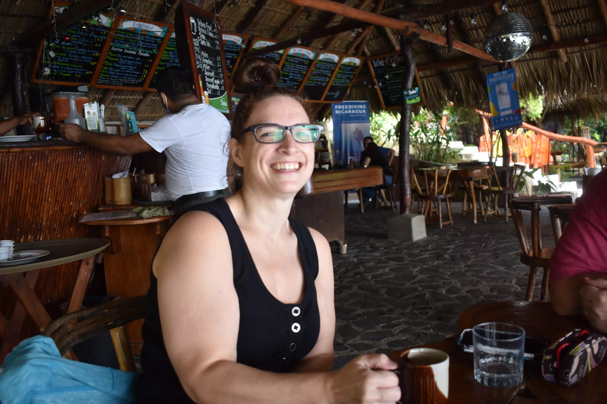 Dominica at Hotel Paradiso in Laguna de Apoyo, Nicaragua
