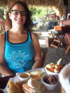 Dominica at the Hotel Paradiso Restaurant with Breakfast on Laguna de Apoyo