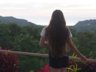 Camille Enjoy the View from the House