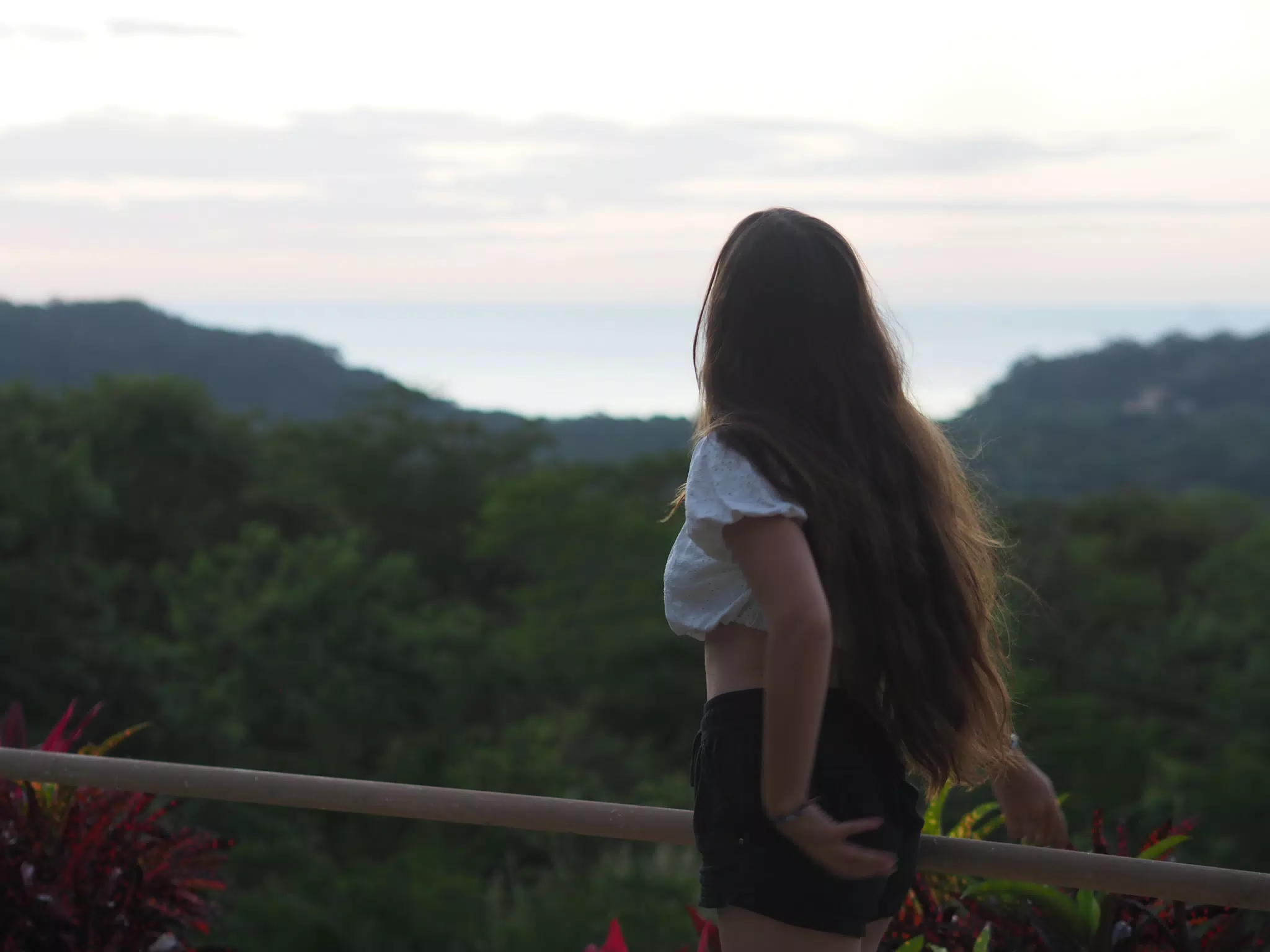 Camille Looking Out to Sea