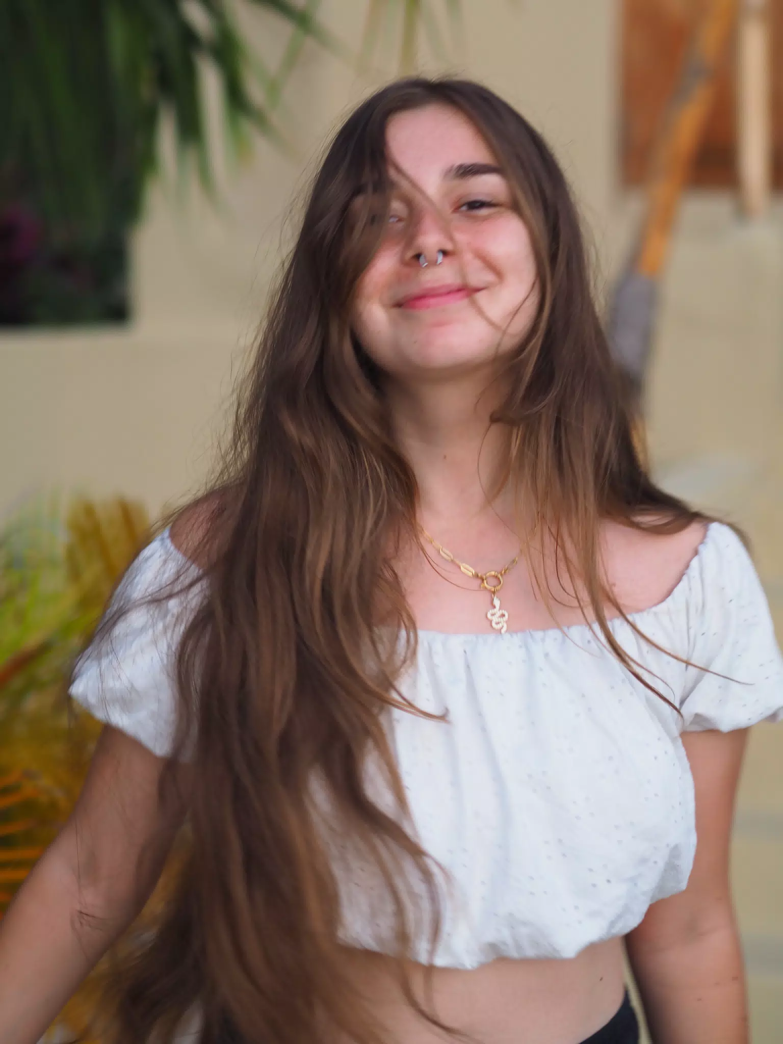 Smiling Teen Model