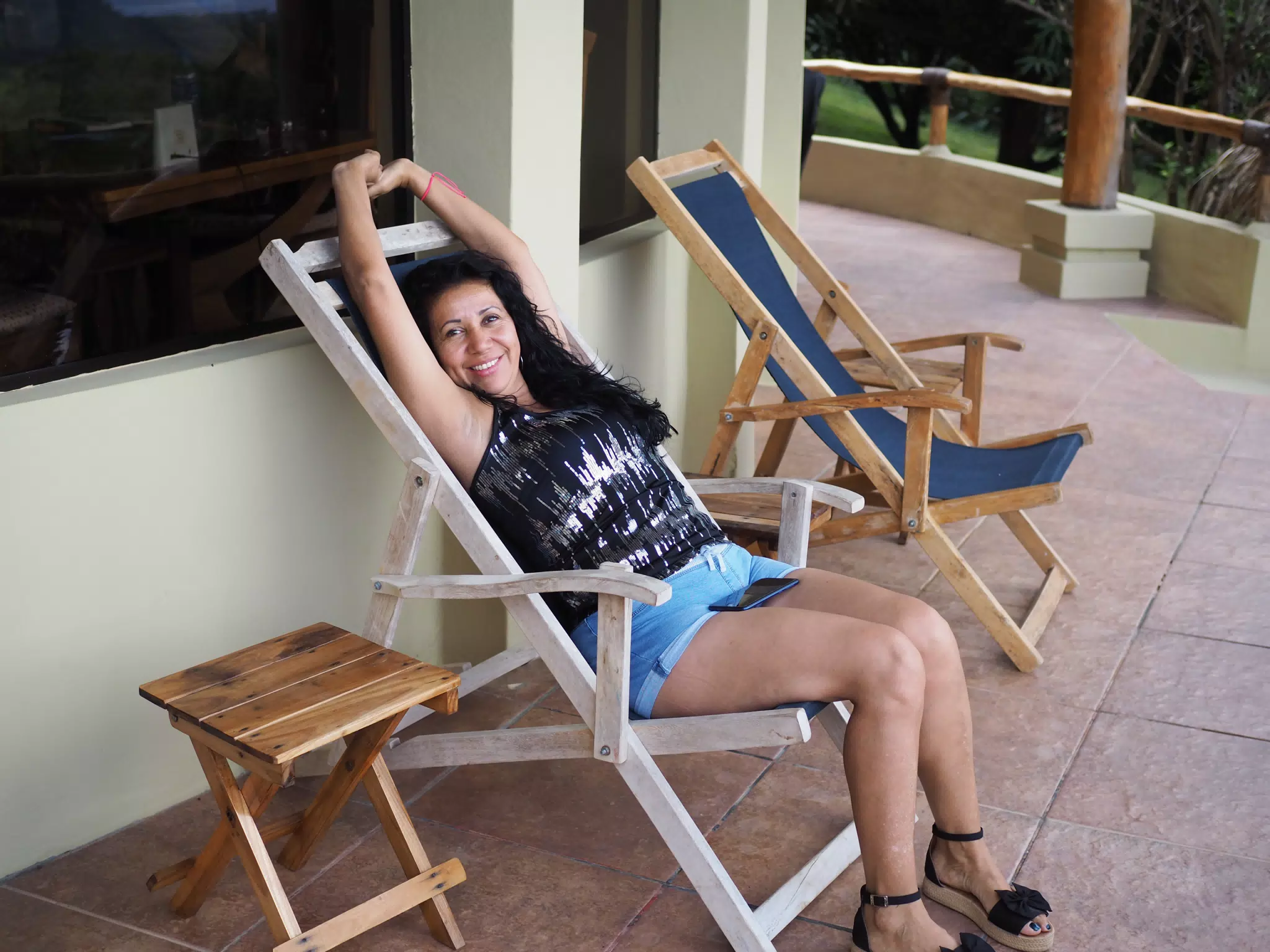 Ana Lounging in San Juan del Sur