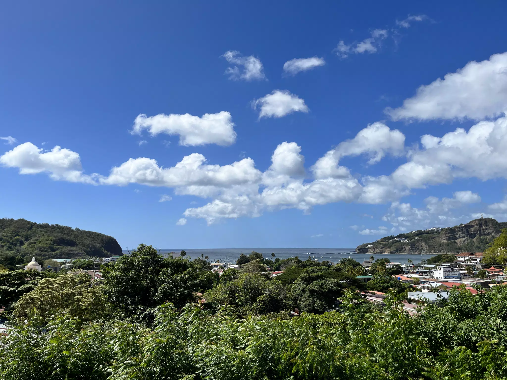 San Juan del Sur from Pelican Eyes