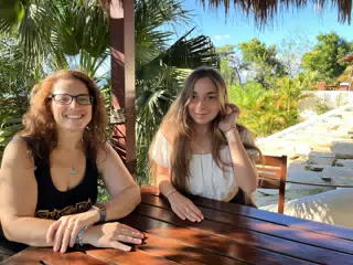 Dominica and Camille in San Juan del Sur