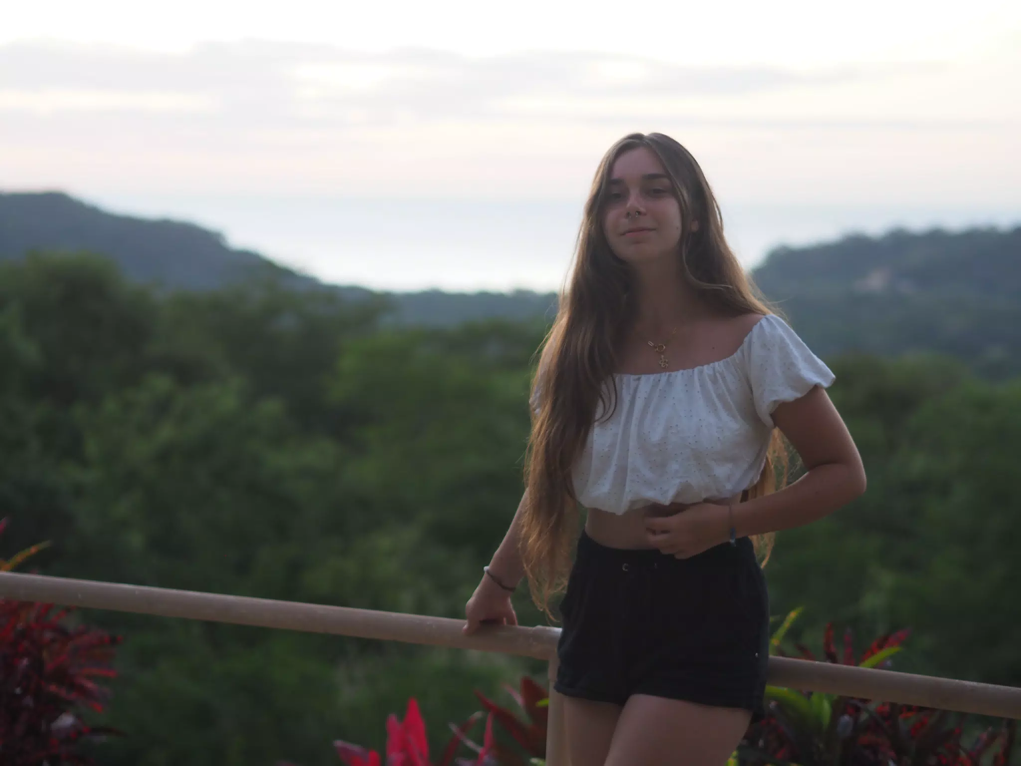 Camille Relaxing in San Juan del Sur