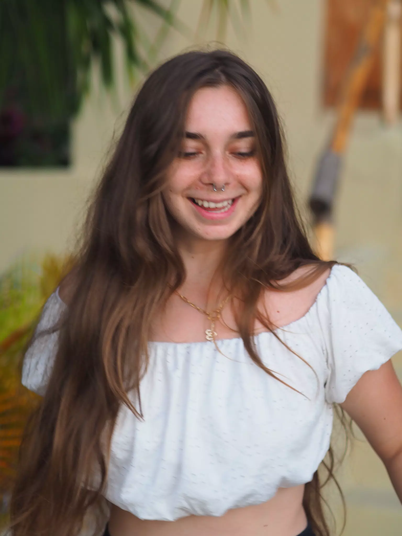 Camille Laughing