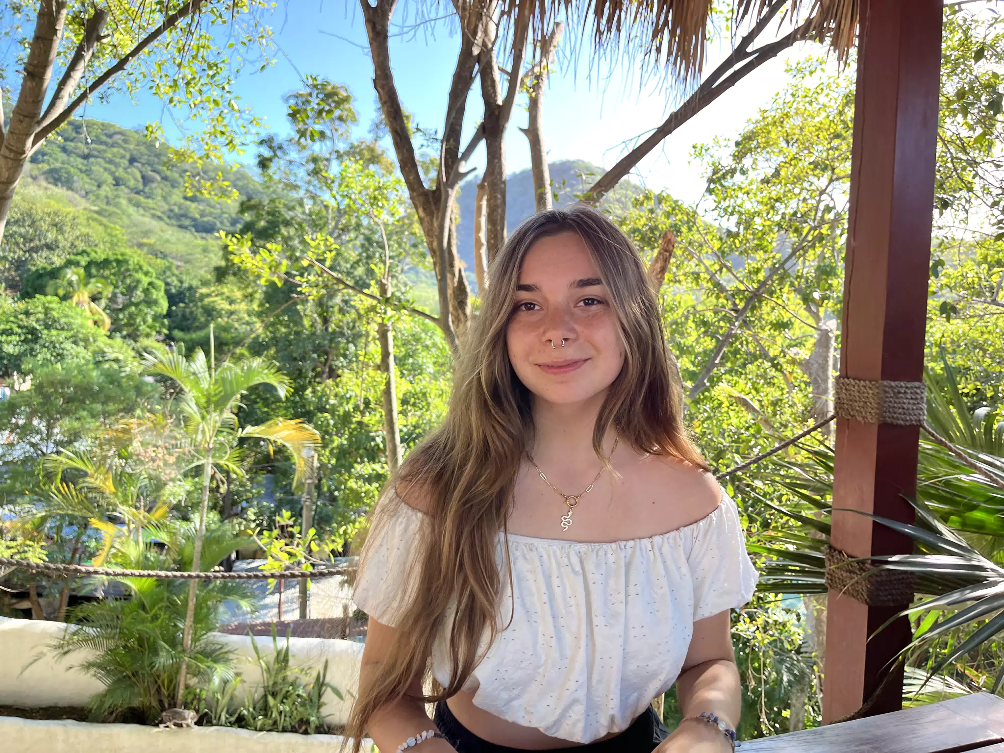 Camille in San Juan del Sur at Cascada at Pelican Eyes