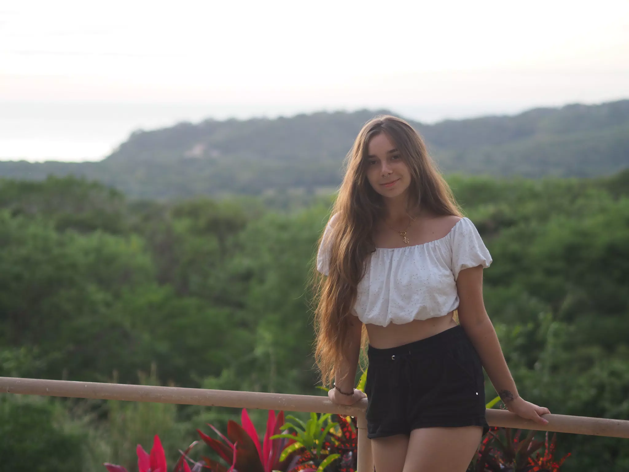 Camille Modeling in San Juan del Sur, Nicaragua