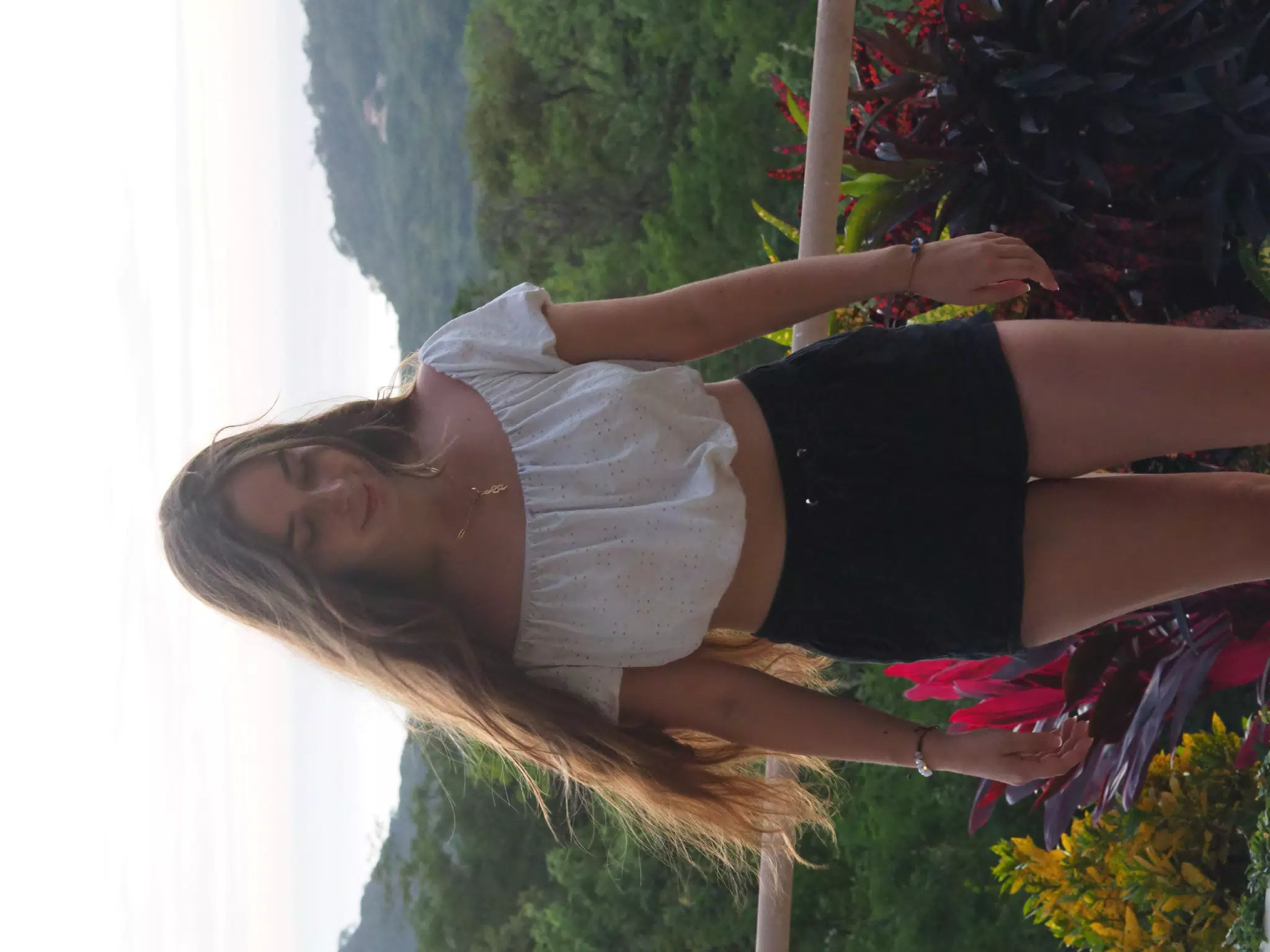 Camille in Shorts in San Juan del Sur