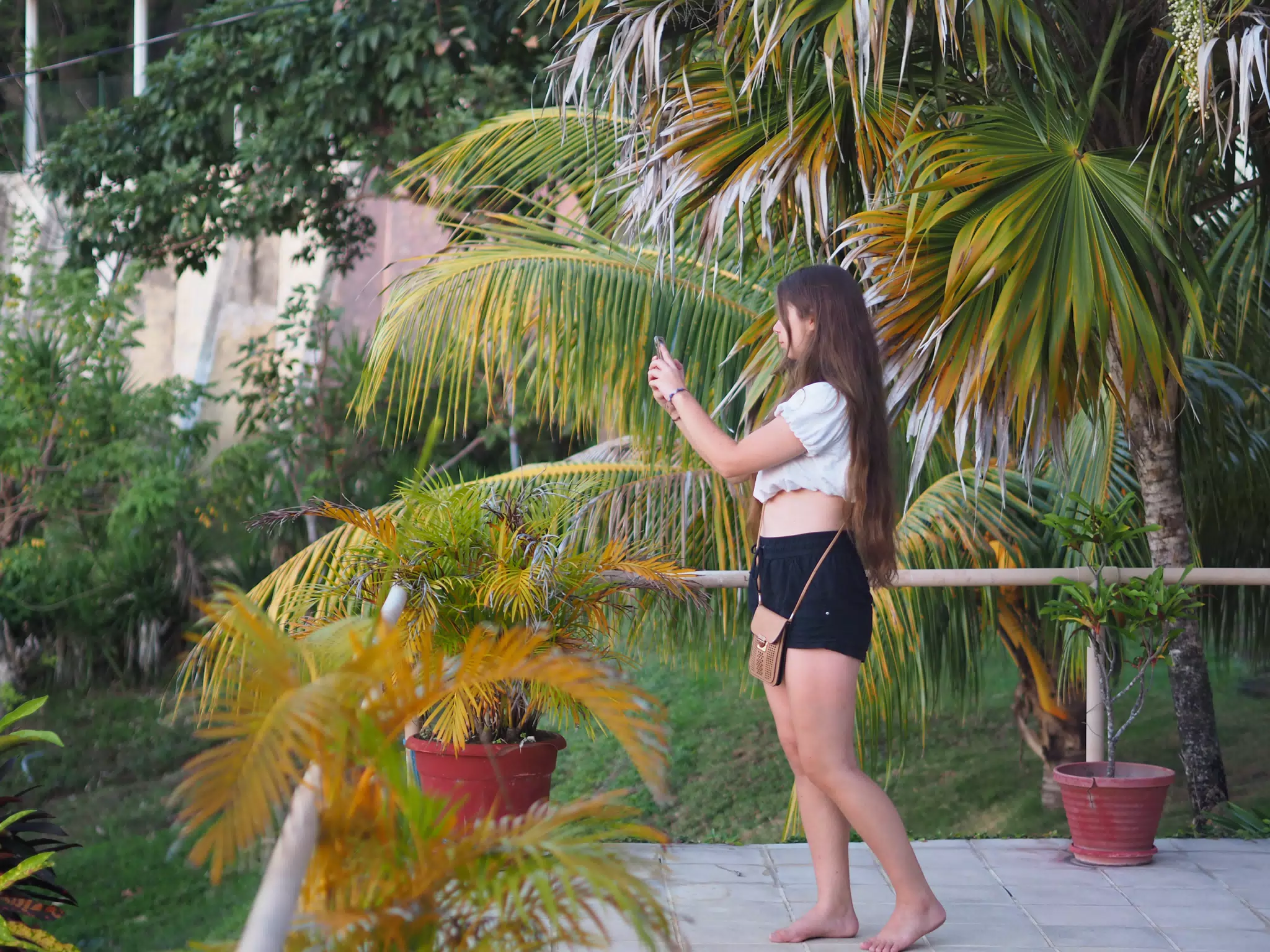 Cami Taking Pictures of the Bay