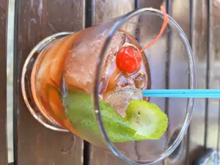 Old Fashioned at La Cascada at Pelican Eyes