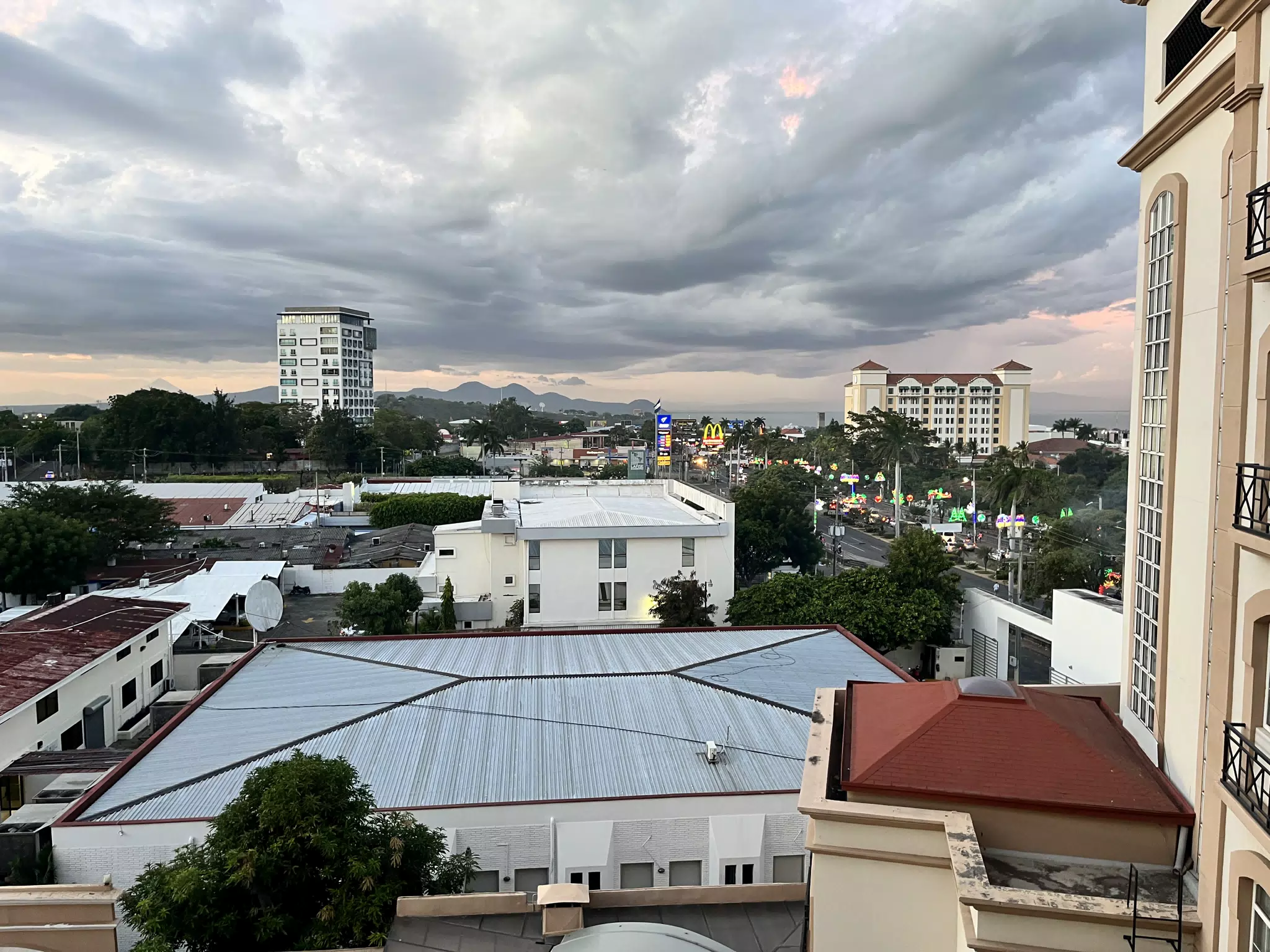 Managua from the Hilton Princess