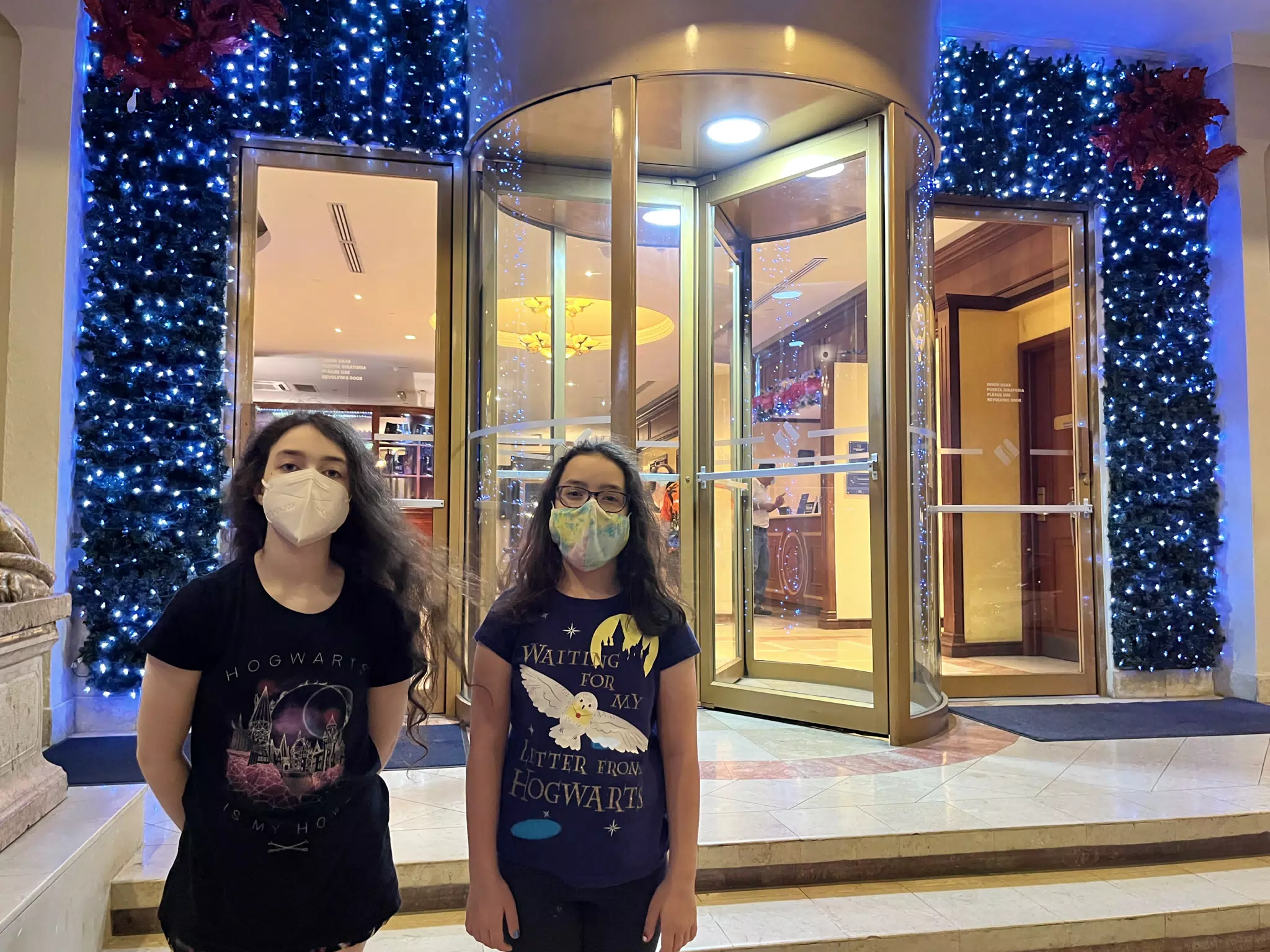 Liesl & Luciana at the Hilton Princess, Managua, Nicaragua