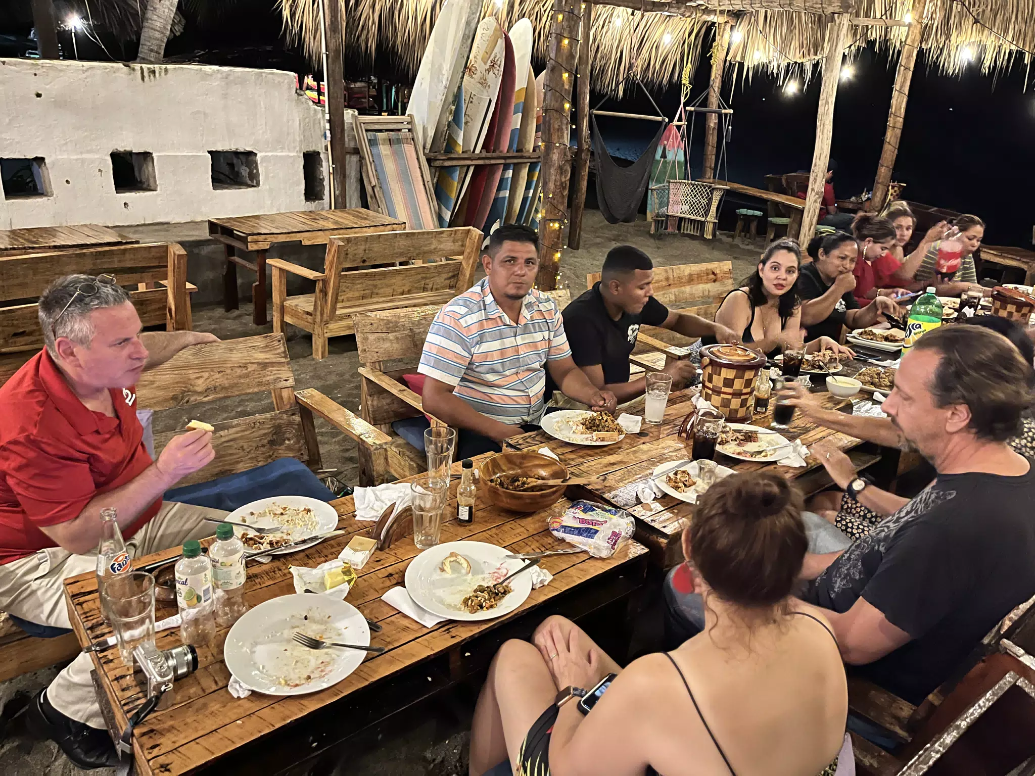 Christmas Dinner at the Simple Beach Lodge