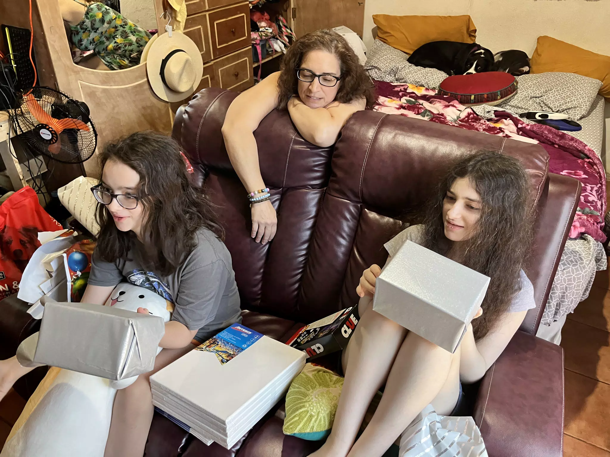 Opening Christmas Presents in Nicaragua