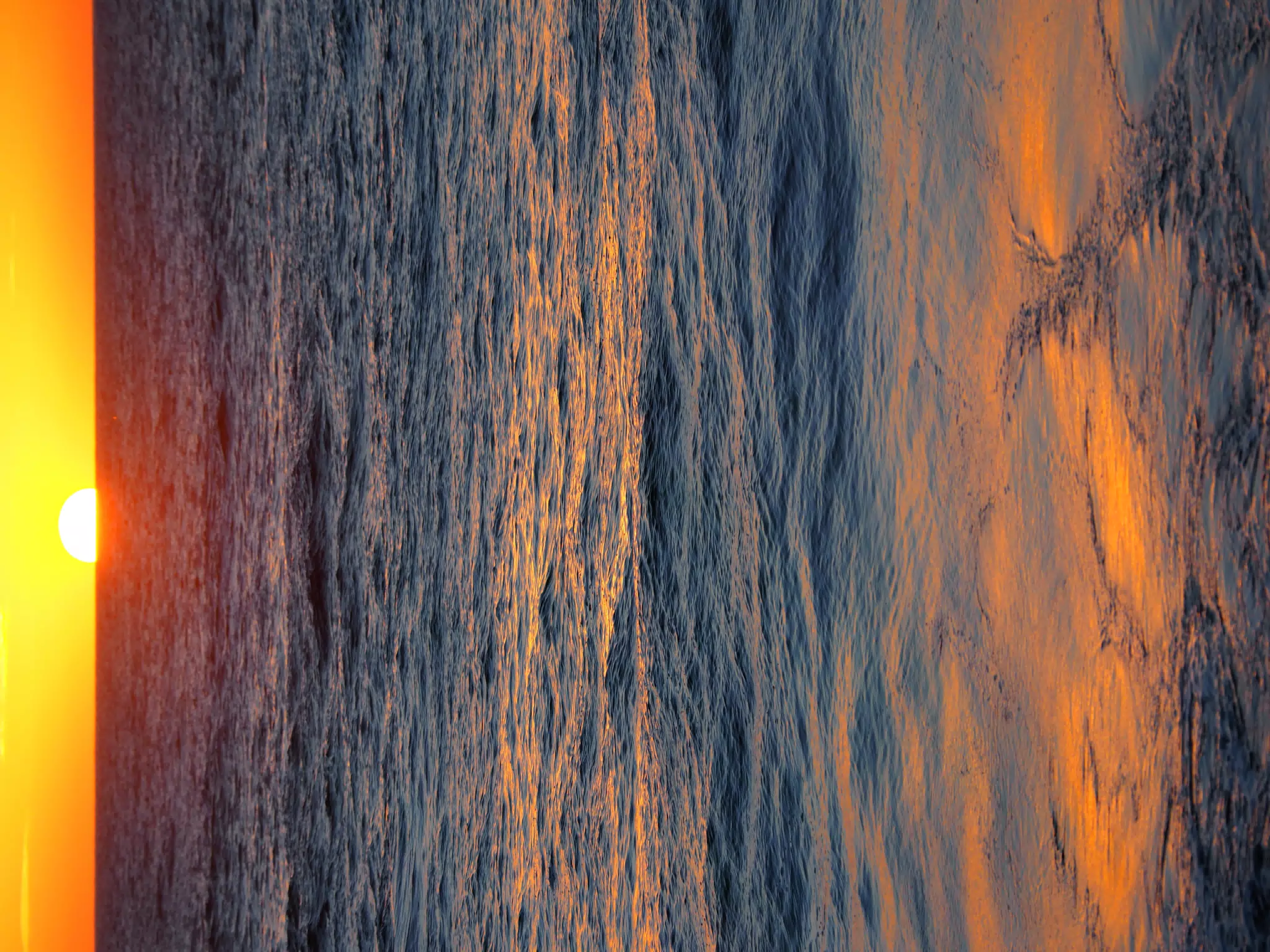 Sun Setting on the Pacific in Nicaragua