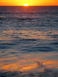 Sun Setting on the Pacific in Nicaragua