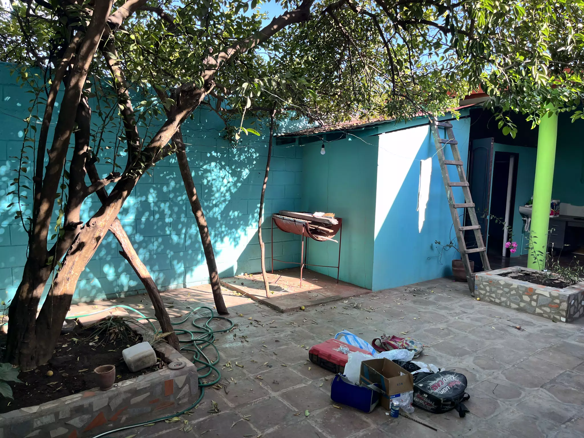 Courtyard of the New House