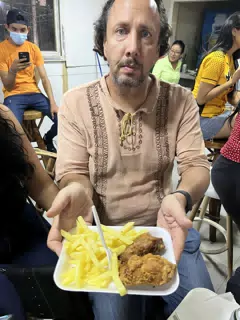 Allen is Offering Us Some Chicken