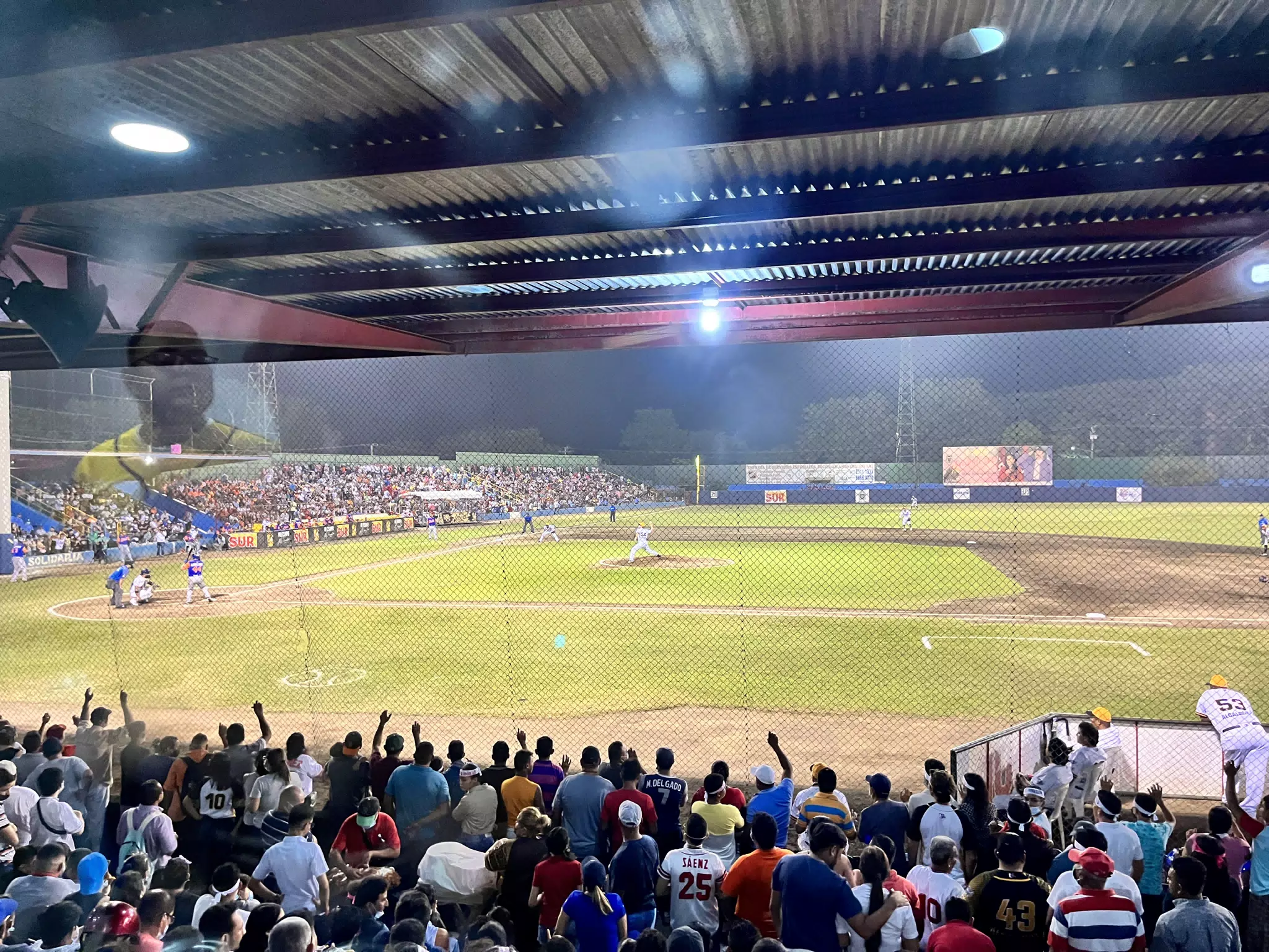 Leon Leones vs Rivas Gigantes in Leon from VIP Box