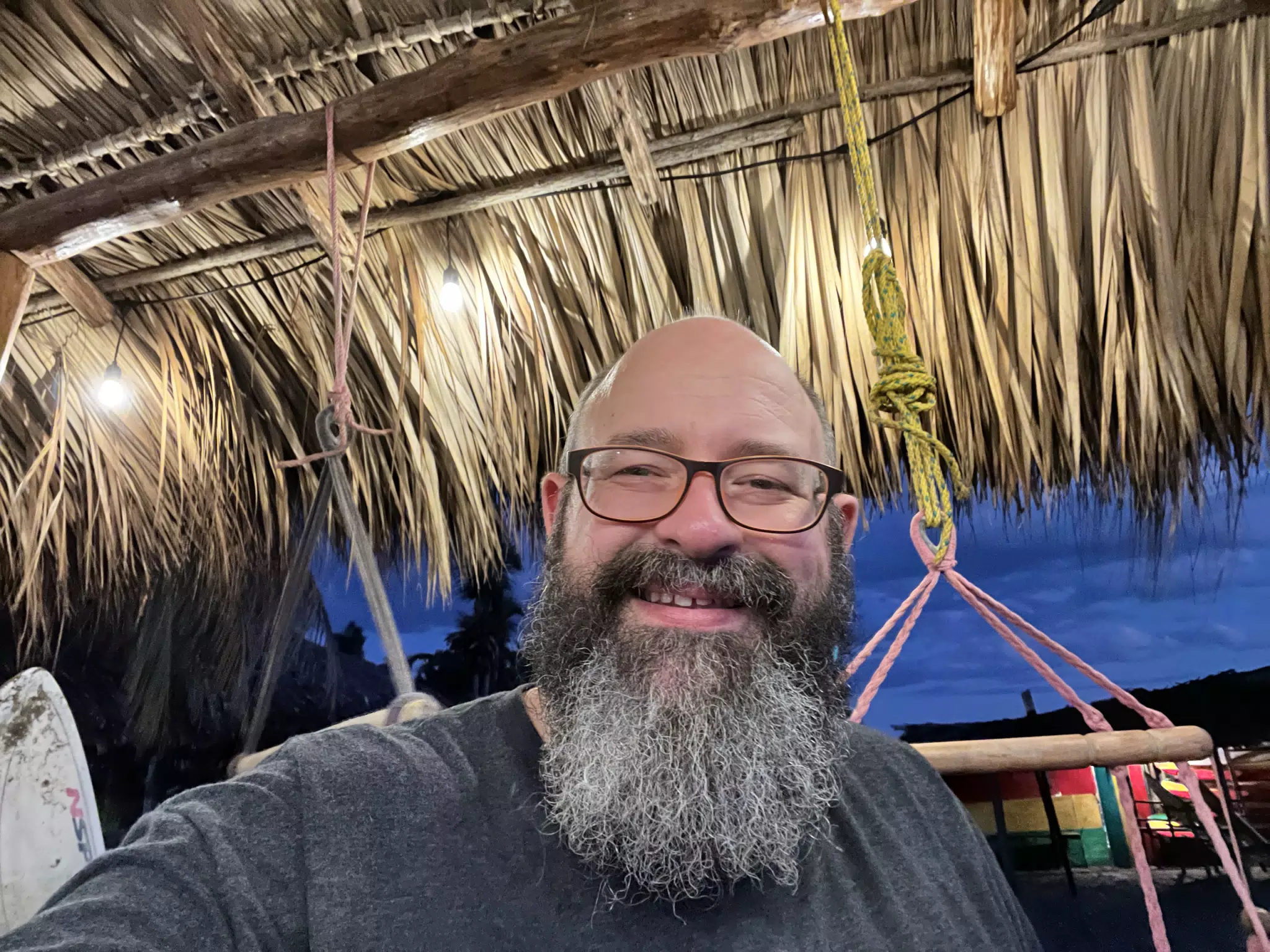 Selfie at Sunset on the Beach