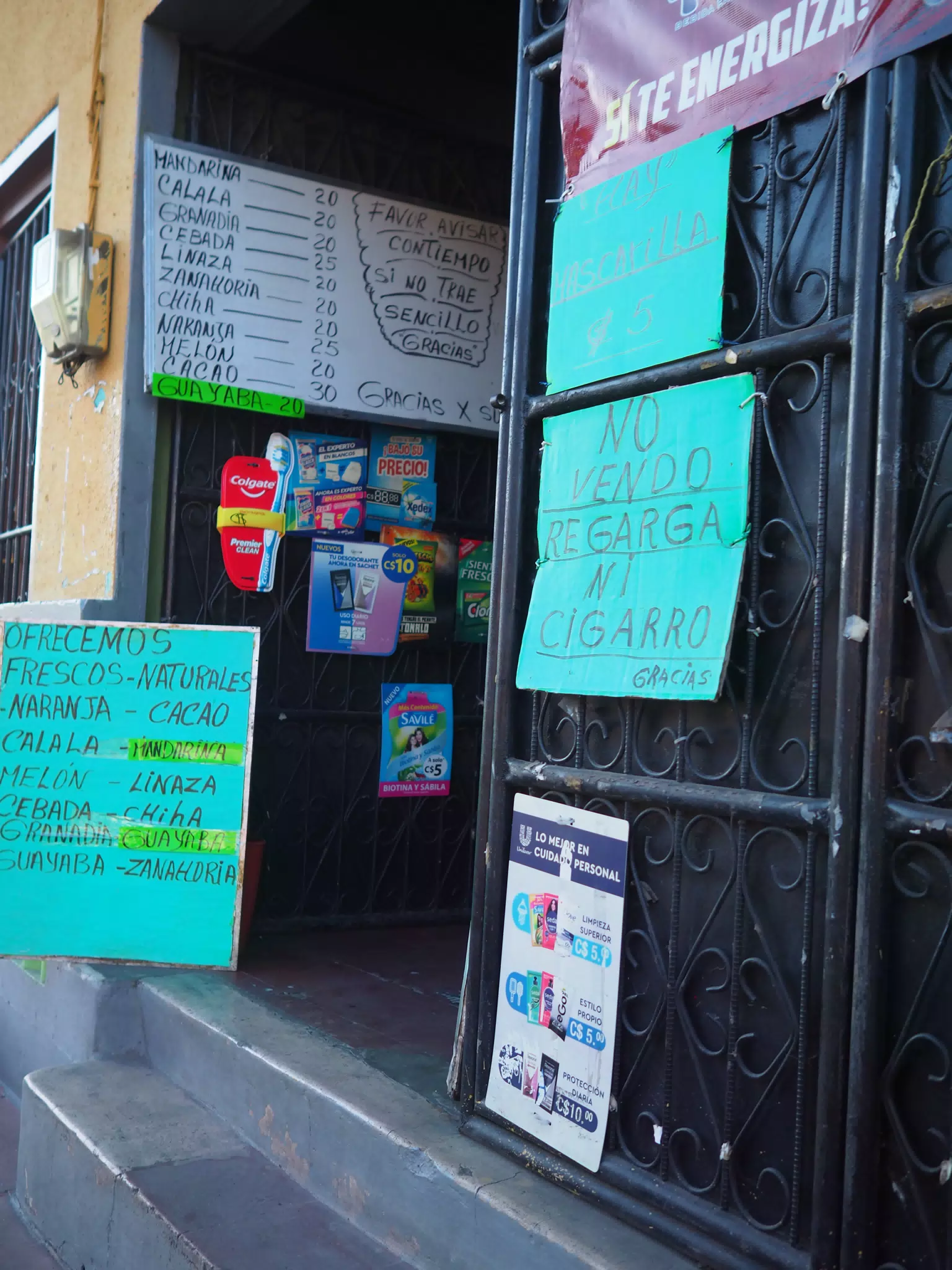 Pulperia in Leon, Nicaragua