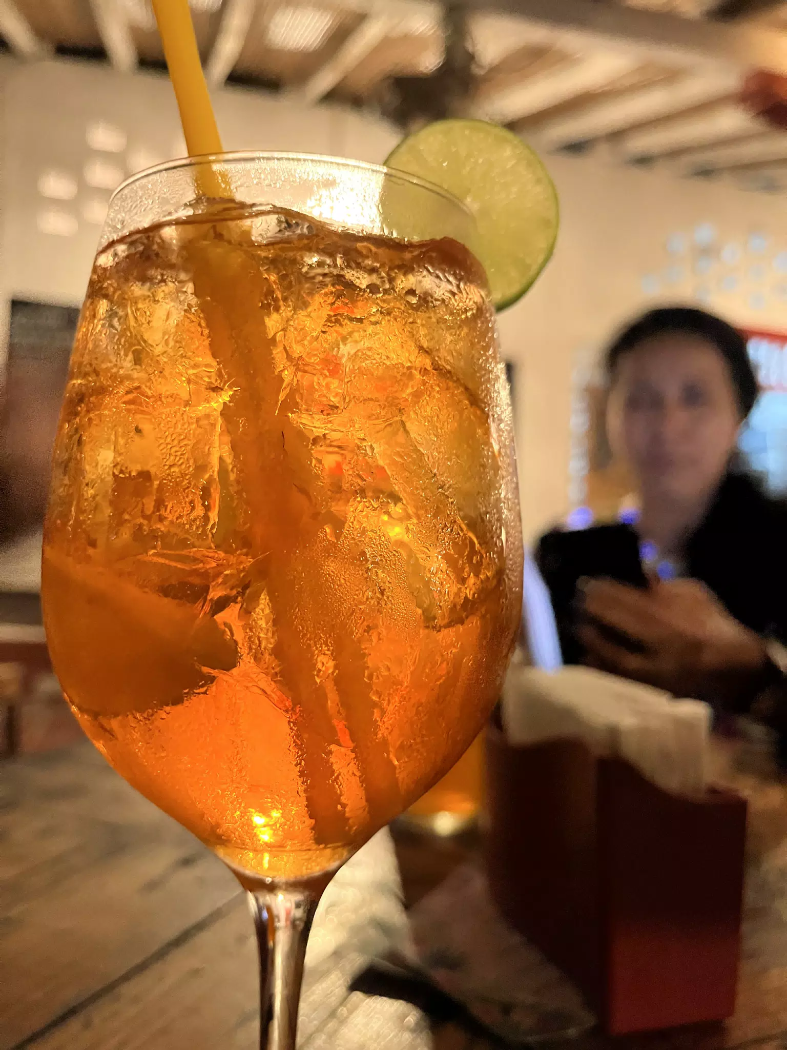 Aperol Spritz at Puesta del Sol