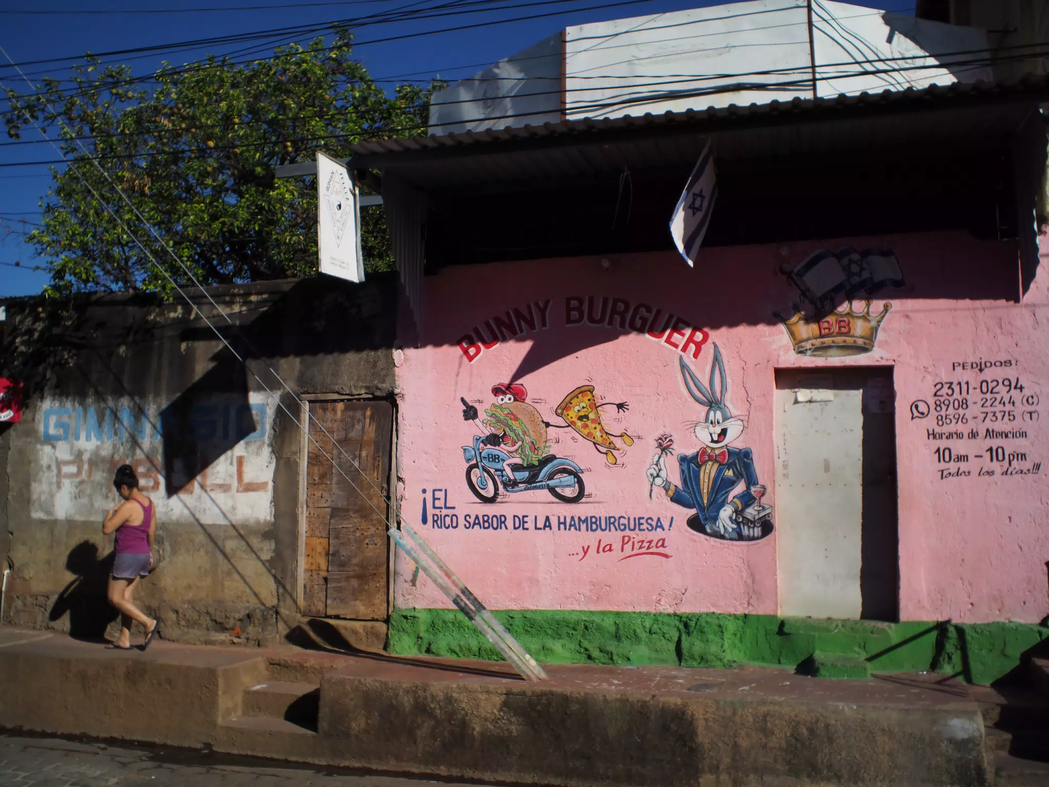 Bunny Burger in Leon, Nicaragua