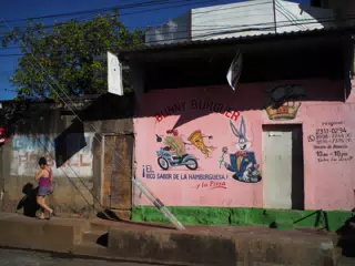 Bunny Burger in Leon, Nicaragua